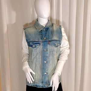 Levi Strauss Trucker Vest - Medium